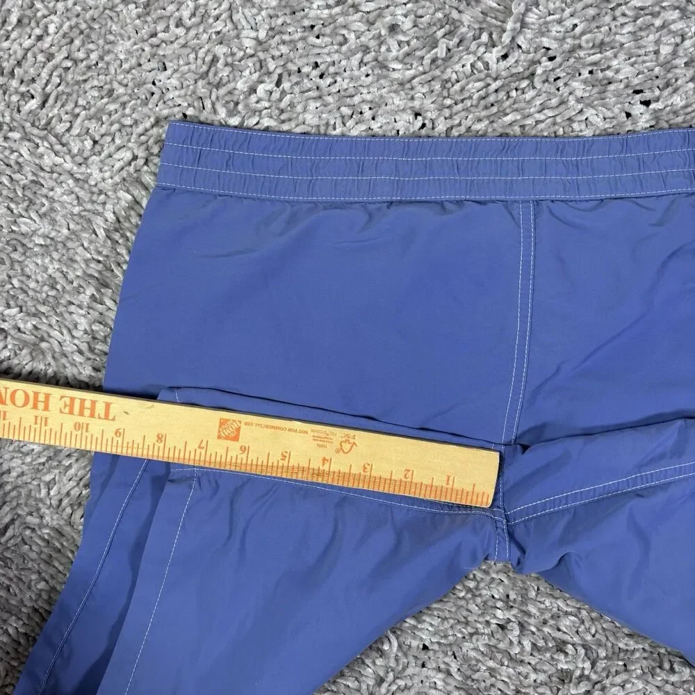 Polo Ralph Lauren Cargo Swim Shorts Mens Small Baby Blue Summer Beach Lined